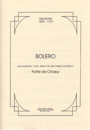 Bolero, partie de choeur